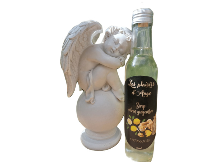 Sirops naturel au citron et gingembre