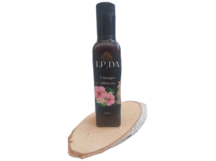 Vinaigre de fleurs d'hibiscus