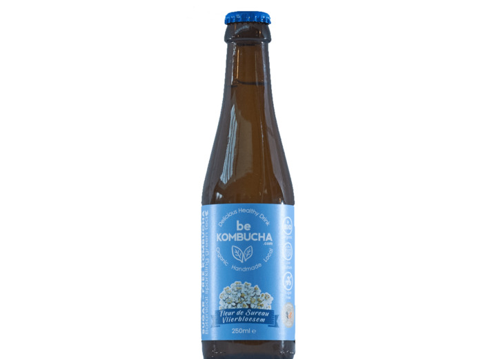 BeKombucha Sans Sucre FLEUR DE SUREAU 25cl