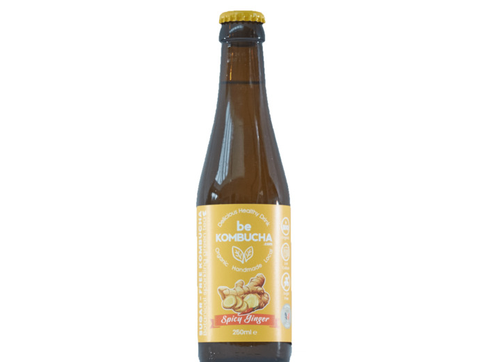 BeKombucha Sans Sucre GINGEMBRE EPICE 25cl