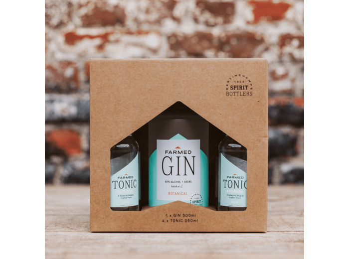 Box cadeau Gin/Tonic Botanical Farmed Bertinchamps