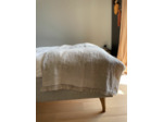 Plaid en lin Naturel stonewashed