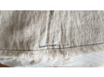 Plaid en lin Naturel stonewashed