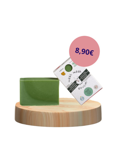 Savon solide menthe verte