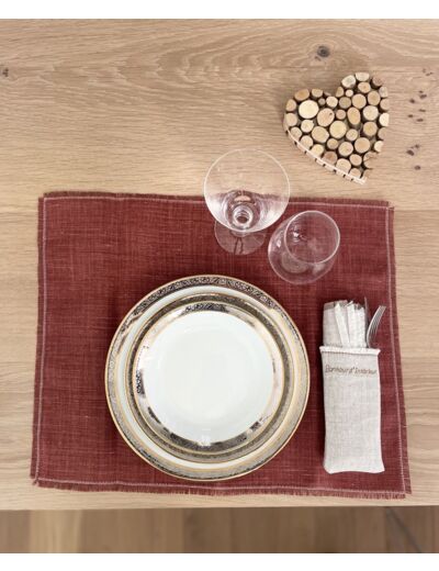 Sets de table en lin Terra (lot de 2)