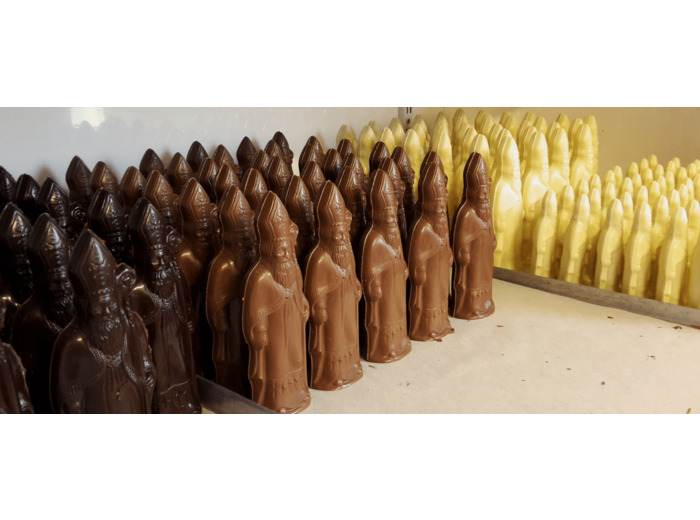 Saint-Nicolas en chocolat- chocolat noir