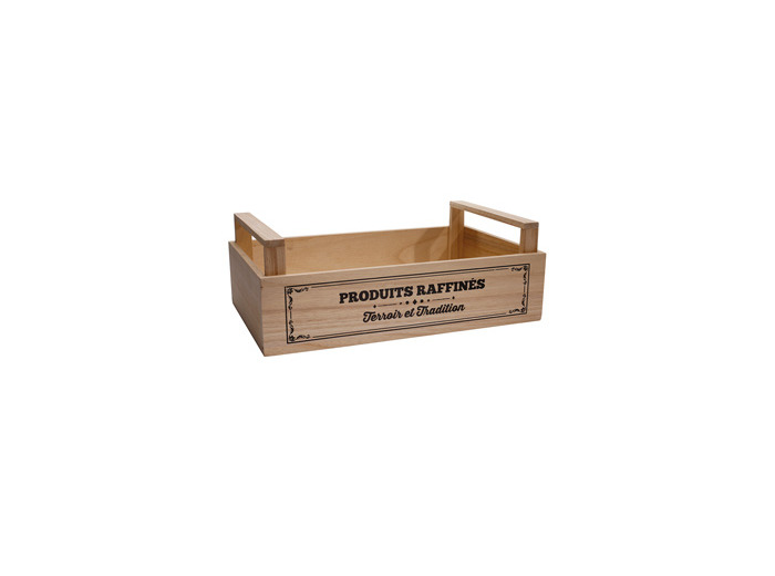 Packaging Cageot "Produits Raffinés" n°3