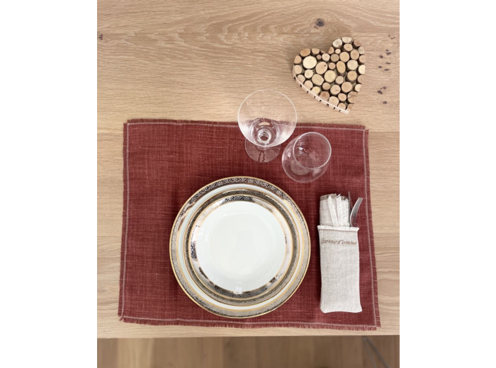 Sets de table en lin Terra (lot de 2)