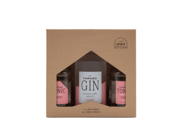 Box cadeau Gin/Tonic Fruited Farmed Bertinchamps