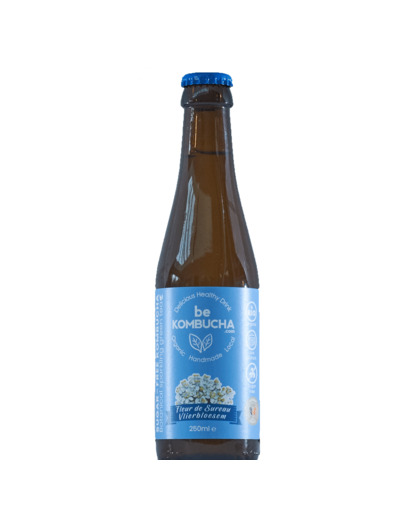 BeKombucha Sans Sucre FLEUR DE SUREAU 25cl