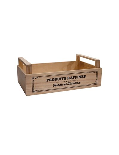 Packaging Cageot "Produits Raffinés" n°3